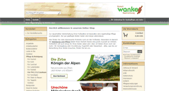 Desktop Screenshot of parkett-wanke.de